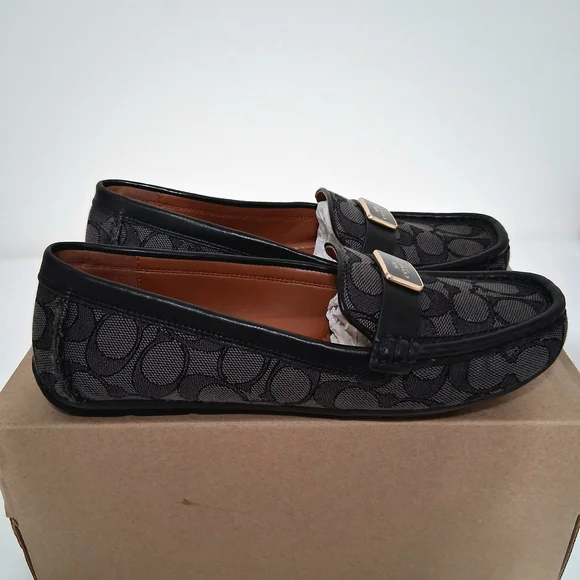 SOLD! Coach Black Loafers for Women - Picture 5 of 8
